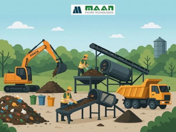 How Municipalities Can Implement Biomining of Legacy Waste in India